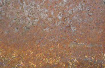 texture of rusty metal