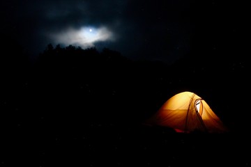 Wild camping