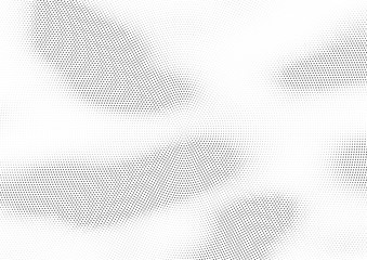 Abstract halftone dotted background. Futuristic grunge pattern, dot and circles.  Vector modern optical pop art texture for posters, sites, business cards, cover, postcards, labels, stickers layout.