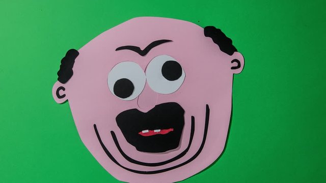Ugly face paper