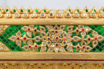 Detail in the Temple of Dawn, Bangkok, Thailand	
