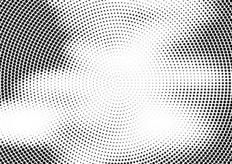 Abstract halftone dotted background. Futuristic grunge pattern, dot and circles.  Vector modern optical pop art texture for posters, sites, business cards, cover, postcards, labels, stickers layout.