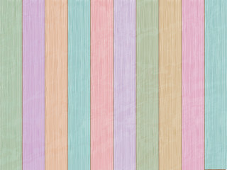 Background of multicolor wooden boards. Vector illustration