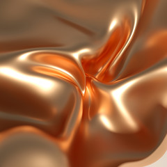Luxury drapery fabric. 3d illustration, 3d rendering.