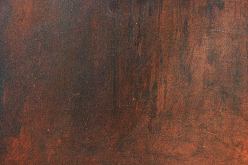 Brown background with stains. Brown paper texture. 