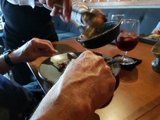 chef preparing food in kitchen