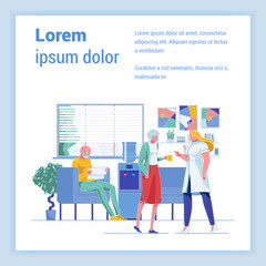 Ordinary Working Day in Trendy Elderly Care Center