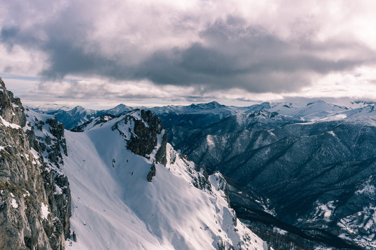 Cima en los Picos de Europa, Fuente De, Espa&ntilde;a