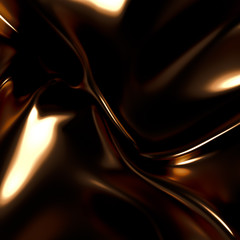 Luxury drapery fabric. 3d illustration, 3d rendering.