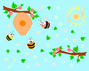 spring bees