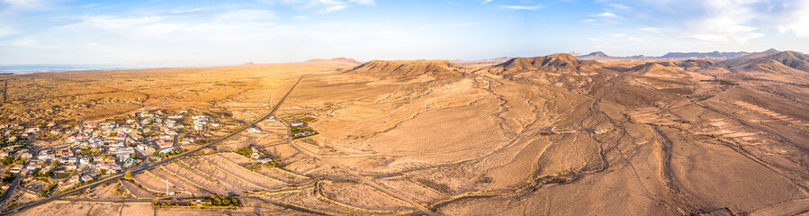 El Cotillo, Fuerteventura. Amaszing Aerial Shot. Canary Islands, Spain