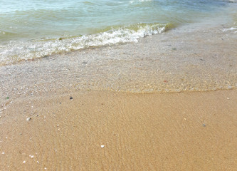 Fototapeta na wymiar Sea, a photograph of nature. Wave, background. Outdoor, photo modern