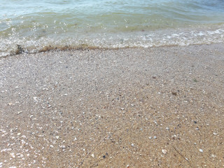 Fototapeta na wymiar Sea, a photograph of nature. Wave, background. Outdoor, photo modern