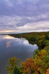 Sunrise on the Illinois River
