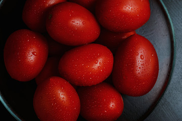 red tomatoes in a Cup