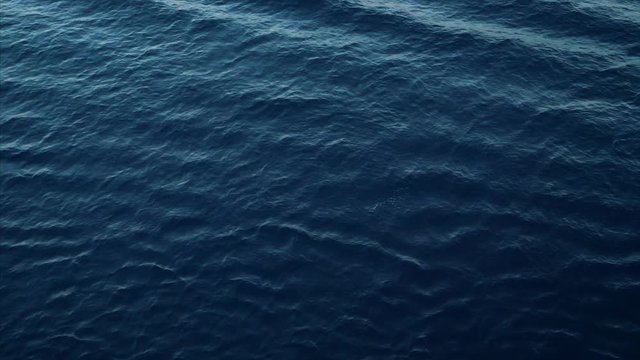 Abstract ocean water surface background from above