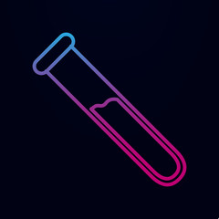 Vial nolan icon. Simple thin line, outline vector of sciense icons for ui and ux, website or mobile application