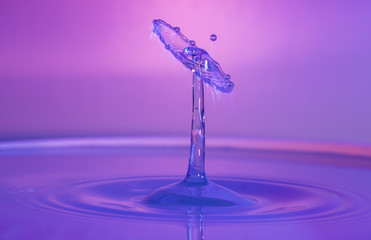 Water drops when collusion,Splash