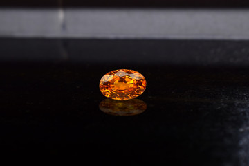  Beautiful yellow gem shine Reflection