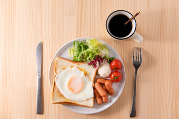 さわやかな朝食