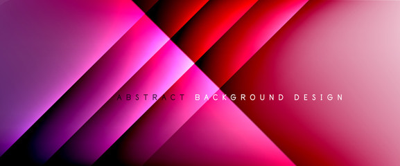 Trendy simple fluid color gradient abstract background with dynamic straight shadow line effect. Vector Illustration For Wallpaper, Banner, Background, Card, Book Illustration, landing page