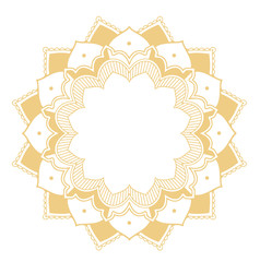 Mandala patterns on isolated background