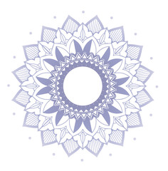 Mandala patterns on isolated background