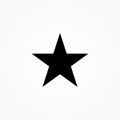 star icon illustration. star icon in trendy style isolated on white background