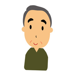 シニアの男性
