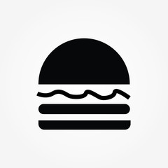 Icon burger Single Icon Graphic Design