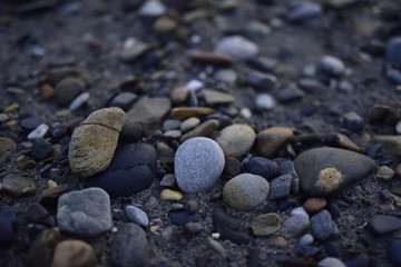 Beach stones