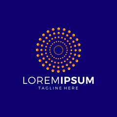 Fototapeta premium Sun Logo
