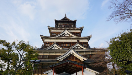 Fototapeta premium 広島城 正面