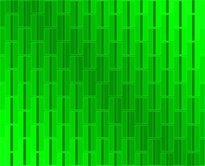 Fototapeta premium Green H alphabet pattern background vector. Repeat green H letter on green background.