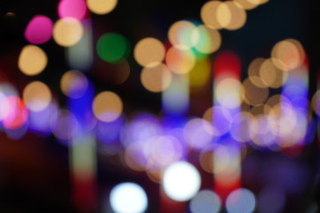 Abstract and Beautiful Bokeh Blur Background