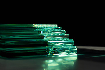 Glass Factory produces a variety of transparent glass
