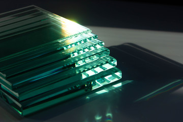 Glass Factory produces a variety of transparent glass