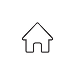 Fototapeta na wymiar Home icon symbol vector illustration
