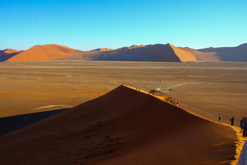 Fototapeta na wymiar ナミブ砂漠