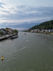 Fototapeta premium River Heidelberg