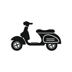 scooter icon vector symbol illustartion