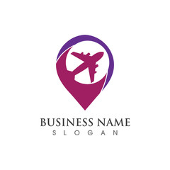 Air Travel Logo Template Design Creative Symbol, Icon
