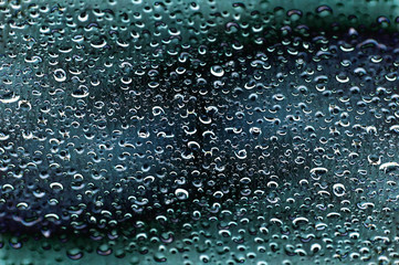 Beautiful abstract background with texture of water drops.