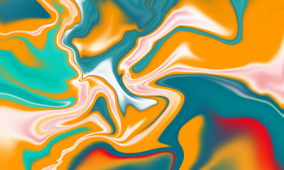 Multicolor concept abstract vibrant liquid background texture
