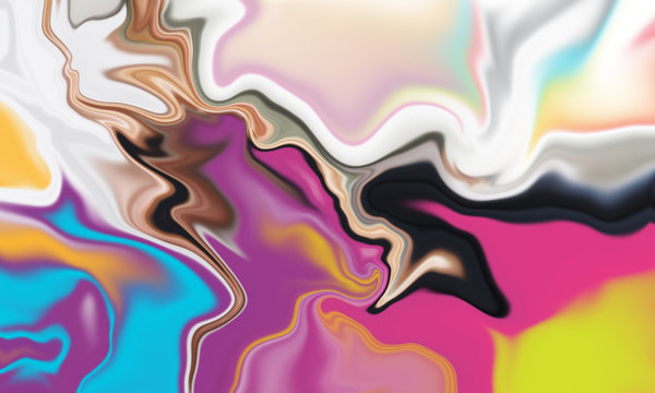 Abstract vibrant colorful concept liquid background texture