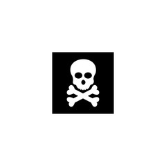 Obraz na płótnie Canvas toxic hazard sign icon vector design symbol