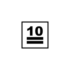 Obraz premium max stack sign icon vector design symbol
