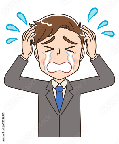 ビジネスマン スーツ 男 イラスト素材 かわいい マンガ Wall Mural よぴんこ Yopinco ビジネスマン スーツ 男 イラスト素材 かわいい マンガ Wall Mural よぴんこ Yopinco