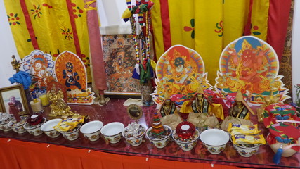 Naklejka premium Tibetan Buddhism