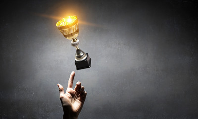 Fighting for victory. Mixed media